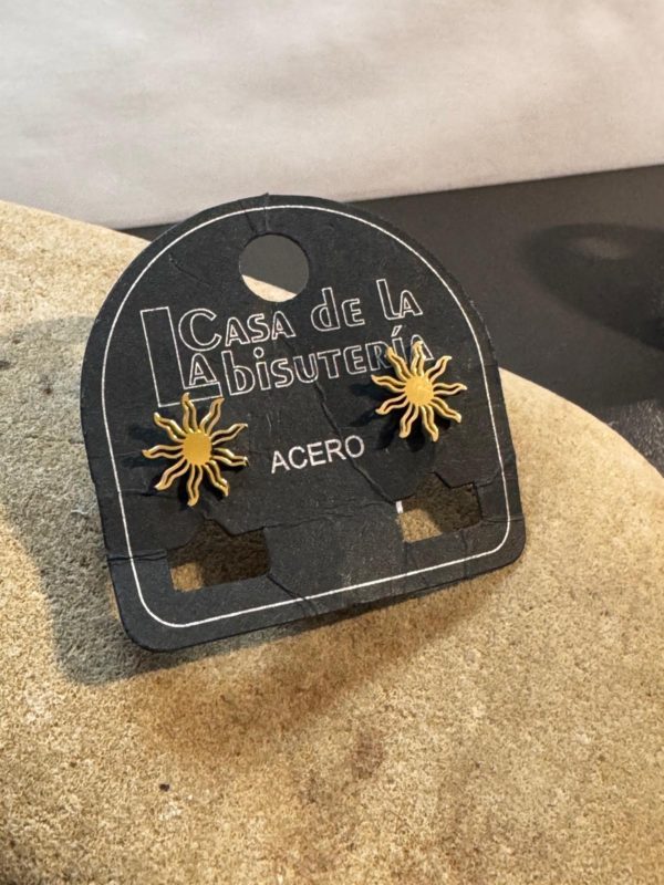 Aretes de Sol en Acero Inoxidable